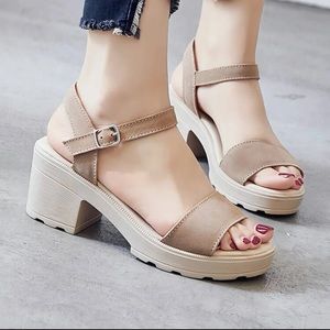 Shein beige heels